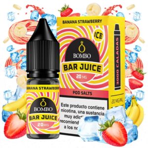 bombo bar juice banana strawberry 10 mg