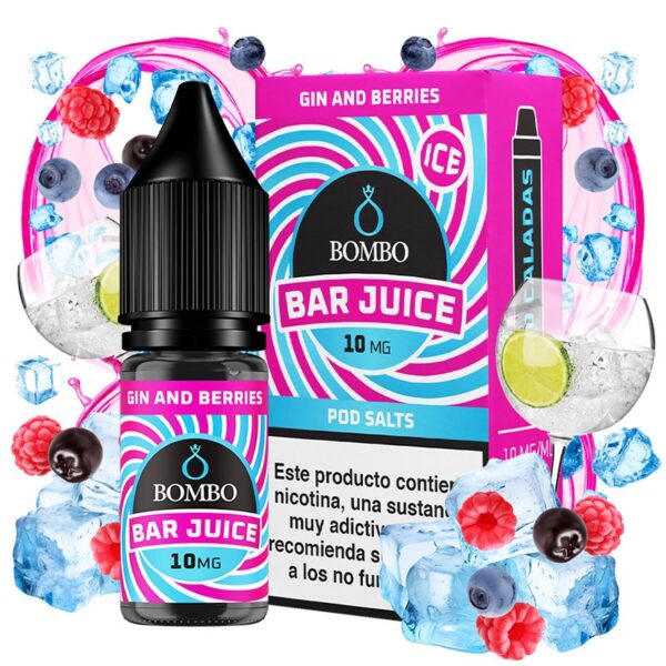 bombo bar juice gin and berries 20 mg