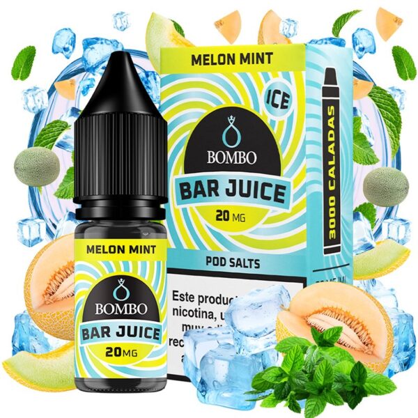 bombo bar juice melon mint 10 mg