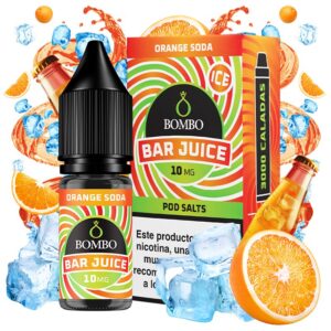 bombo bar juice orange soda 10 mg