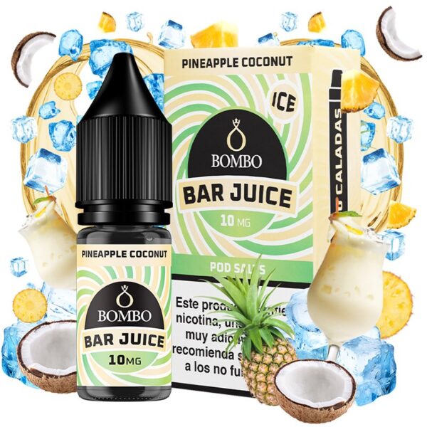bombo bar juice pineapple coconut 20 mg