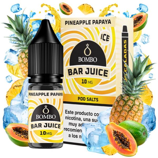 bombo bar juice pineapple papaya 10 mg