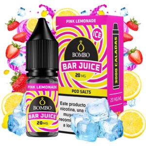 bombo bar juice pink lemonade 10 mg