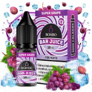 bombo bar juice super grape 10 mg