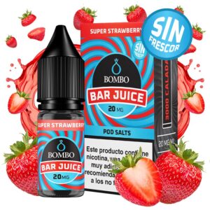 bombo bar juice super strawberry 20 mg