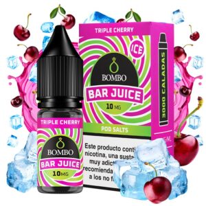bombo bar juice triple cherry 10 mg