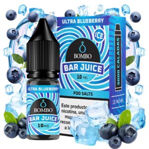 bombo bar juice ultra blueberry 10 mg