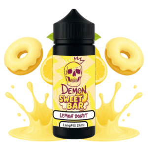 DEMON ELIQUIDS LONGFILL LEMON DONUT  24ML