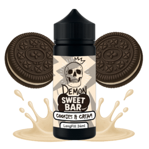 DEMON ELIQUIDS LONGFILL COOKIES & CREAM  24ML