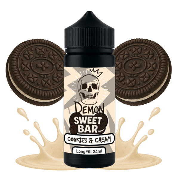 DEMON ELIQUIDS LONGFILL COOKIES & CREAM  24ML