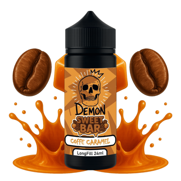 DEMON ELIQUIDS LONGFILL COFFEE CARAMEL  24ML