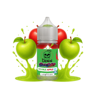 DEMON ELIQUIDS LONGFILL DOUBLE APPLE ICE  6ML