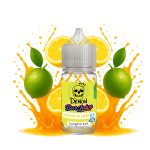 DEMON ELIQUIDS LONGFILL LEMON & LIME ICE  6ML