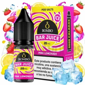 bombo bar juices pink lemonade 20 mg